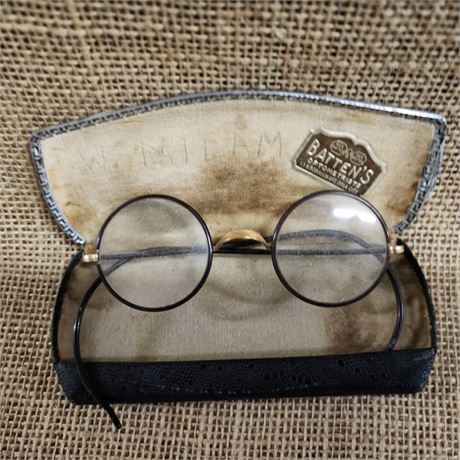 Antique Spectacles with Case