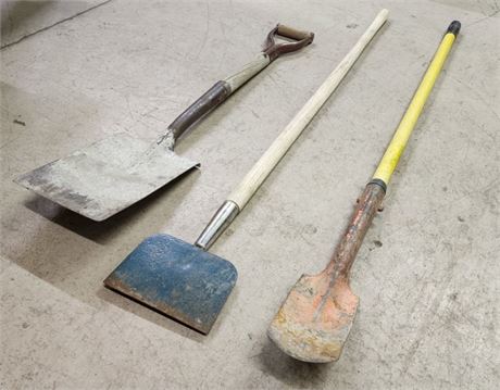 Trencher Shovel, Sod Spade, Chipper