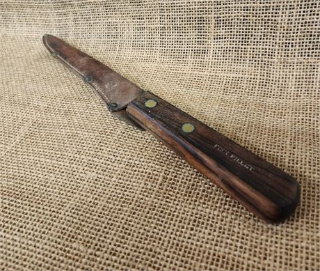 Vintage Fish Fillet Knife w/ Leather Sheath