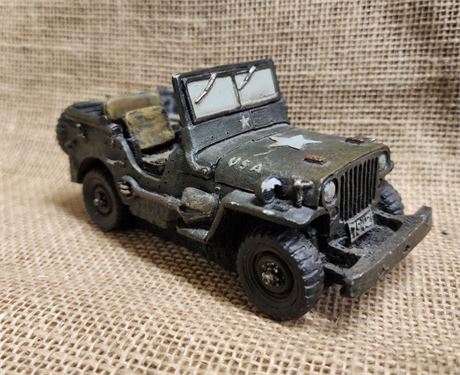 Vintage 1942 Carved or Cast? Jeep