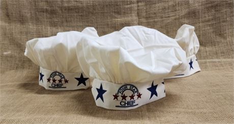 Three New 4-Star Chef's Hats, One Size Fits Most