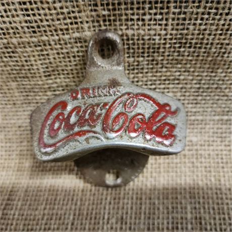 Vintage Coca-Cola Starrs Stationary Bottle Opener