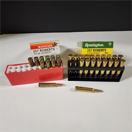 257 Roberts Ammo...30pc