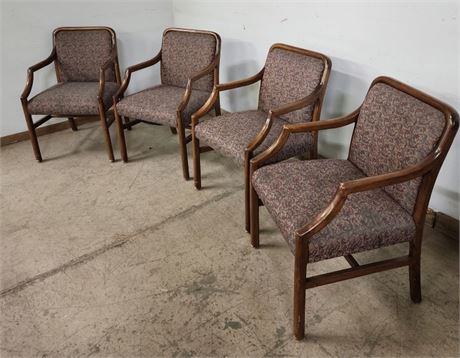 Nice Wood Office Chair Set