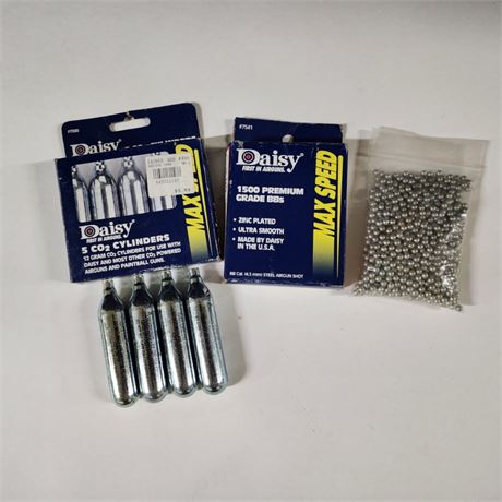 Daisy BB's & CO2 Cartridges