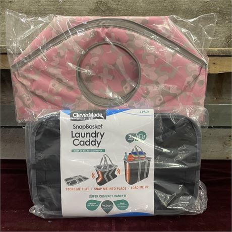 New Large Laundry Caddy & Tote Bags