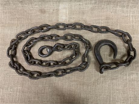 Large Hook 10'  Chain
