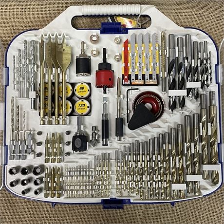 New 100pc. Power Drill/Saw Accessory Set