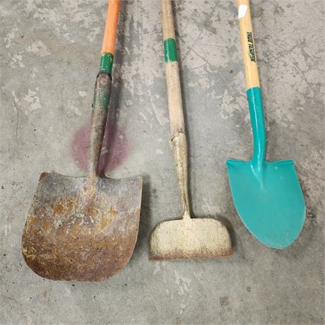 Shovels & Chipper Trio