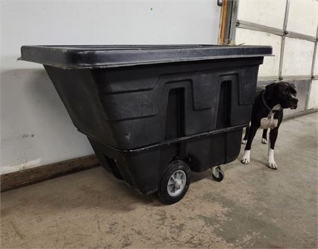 Like New Rolling Trash Truck - $800 Retail! 60x26x40