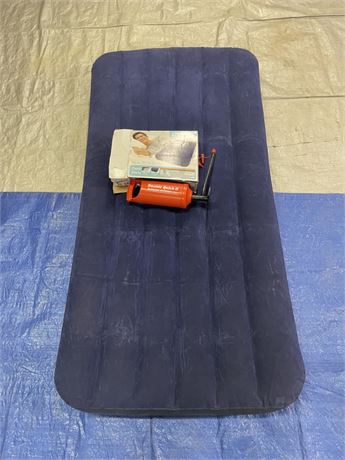 Twin Air Mattress w/ Hand Pump