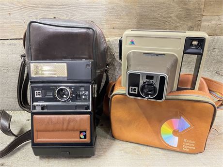 Vintage Kodak Camera Pair