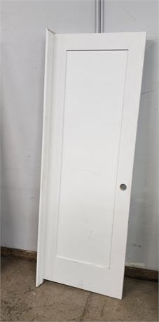 2/4 Solid Wood Interior Door w/ Partial Jam