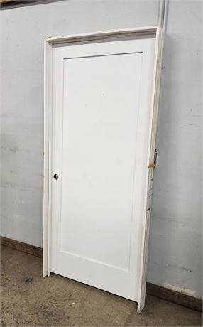 36x82 Solid Wood Interior Door w/ Partial Jam