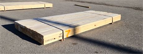 (Bunk #7) - 2x4x104 Lumber - 48pcs.