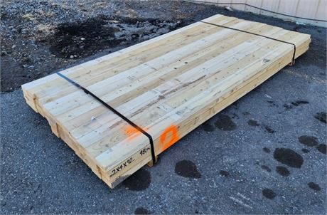 (Bunk #2) - 2x4x92 Lumber - 48pcs.