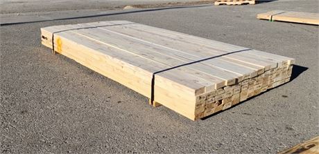 (Bunk #8) - 2x4x8 Lumber - 65pcs.