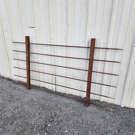 Weathered Steel Grate - 5'x30"