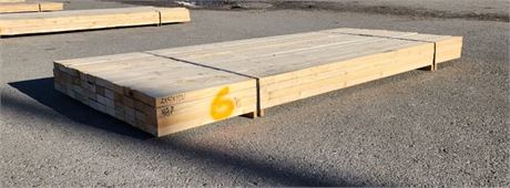 (Bunk #6) - 2x4x104 Lumber - 48pcs.