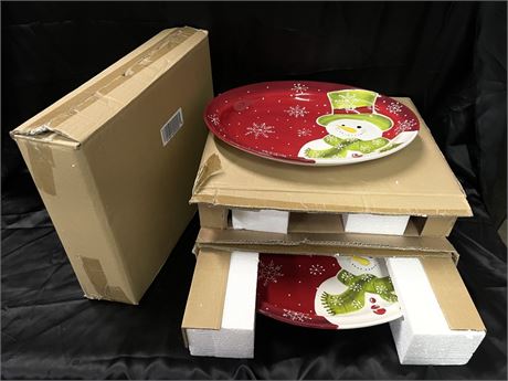 NIB Designer Christmas Dishware