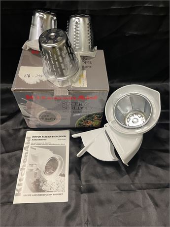 KitchenAid Rotor Slicer/Shredder Attachment