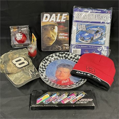 Assorted Dale Earnhardt Sr. & Jr. Memorabilia