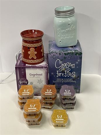 NIB Assorted Scentsy Warmers & Scent Bars