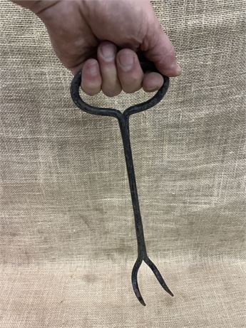 Vintage Cast Iron Double Hook