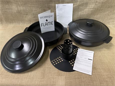 New Technique Flame Non-Stick Cookware