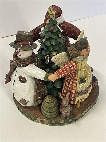 Collectible Christmas Centerpiece "Christmas Joys" 2000 Edition