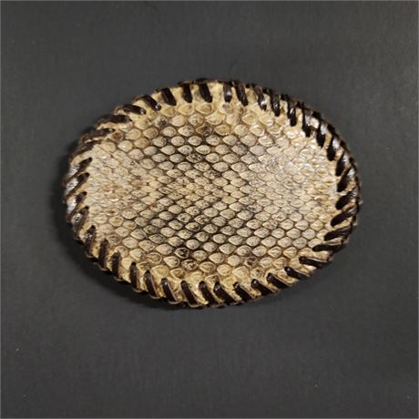 Snake Skin Belt Buckle