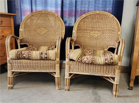 Vintage Wicker Chairs