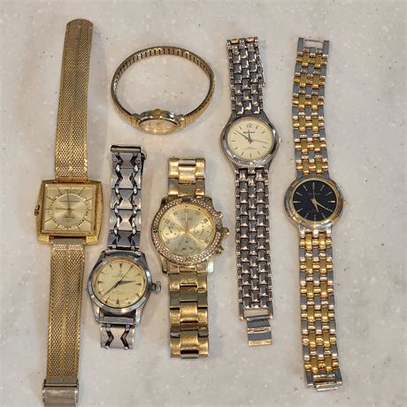 Assorted Watches-All Need Battery or Non working