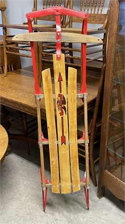 Vintage Flexible Flyer Runner Sled -  55"