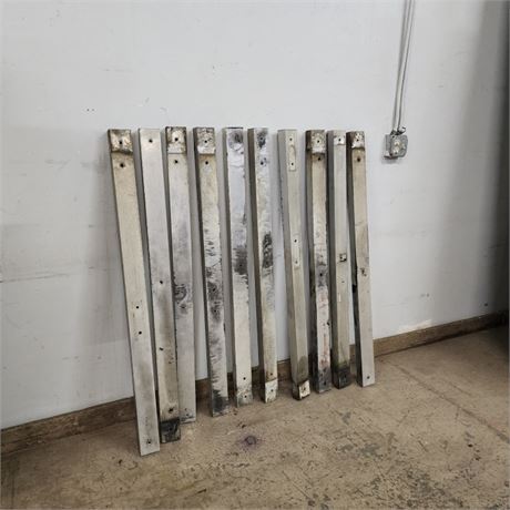 Sturdy Aluminum 2"x4" x 49" Rails/Studs- Great for Trailers