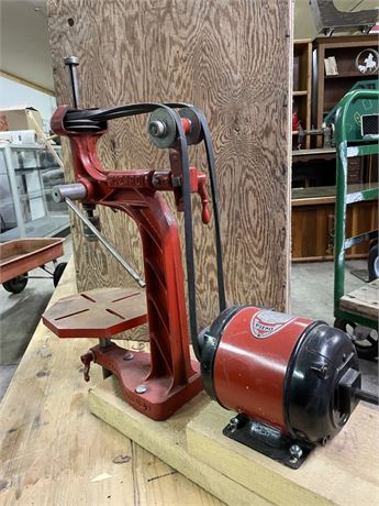 Vintage Delta Drill Press - Works