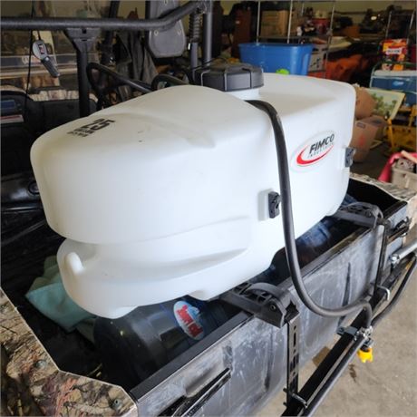 New Fimco 25 Gallon Tank Sprayer w/ 10' Spray Bar & Wand