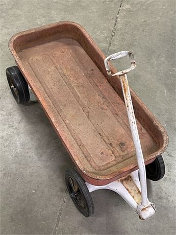 Vintage Red Wagon