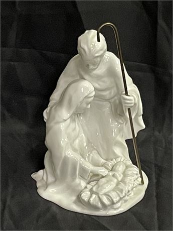 Dept. 56 Collectible Mary, Joseph, Jesus Sculpture