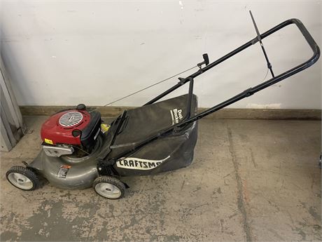 Craftsman Rear Bagger Lawn Mower w/ Fuel Cells