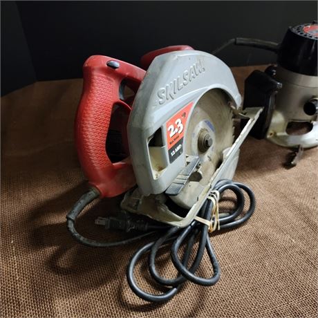 Skil Saw & Router