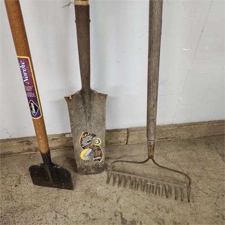 Chipper/Shovel/Rake