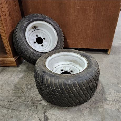 Walker Mower Rear Wheel & Tire Pair...18x8.50-10