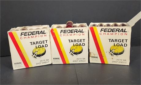 12 Gage Federal Shotshells...75rds