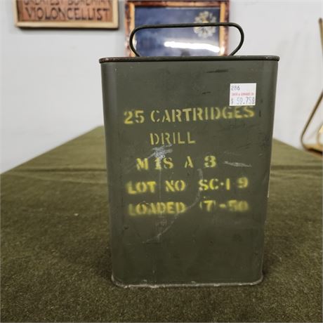 Sealed Cannister of M-18 Cartridges...25pc