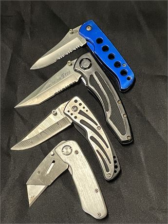 Pocket & Utility Knife Quad