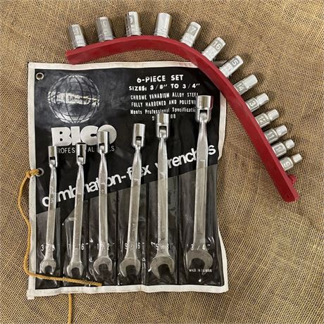 Nice Craftsman Socket Set, Bico Combination-Flex Wrenches