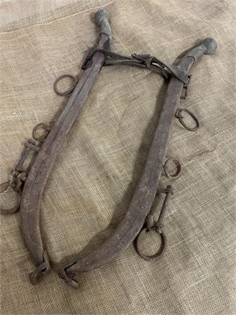 Vintage Steel Mule Hames, 28" long
