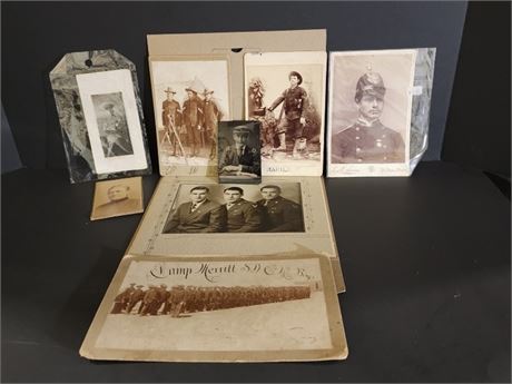 Vintage Calvary & WWI Soldier Photos