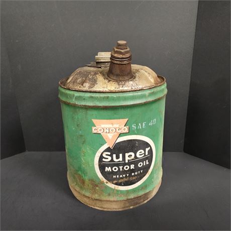 Vintage Conoco Oil Can